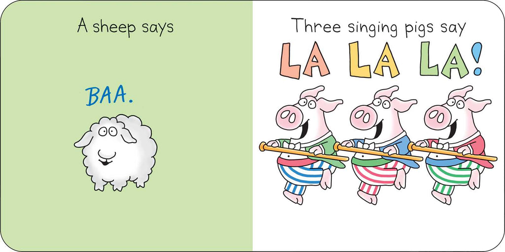 Moo, Baa, La La La! By Sandra Boynton