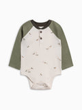 Lucas Raglan Henley Bodysuit