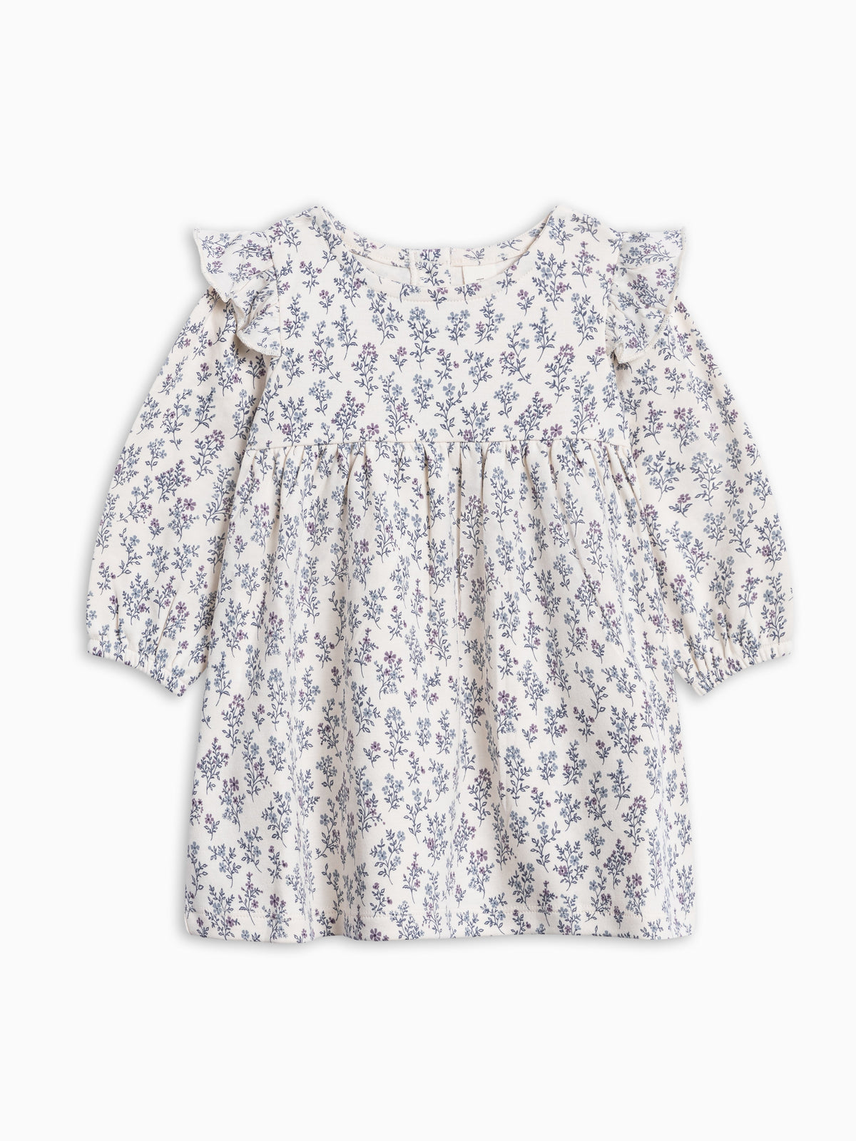 Mika Armhole Ruffle Long Sleeve Dress