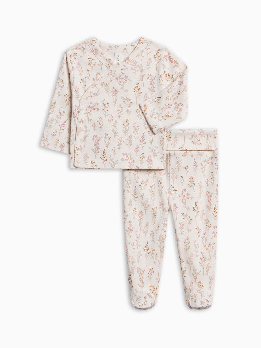Riley 2 Piece Kimono Top and Pant Set