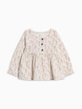 Trudy Button Long Sleeve Top