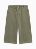 Clove Waffle Knit Straight Leg Pants