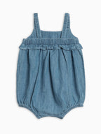 Gemma Chambray Bubble Romper