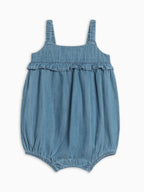 Gemma Chambray Bubble Romper