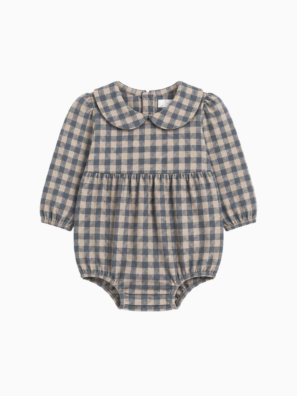 Myra Flannel Long Sleeve Bubble Romper