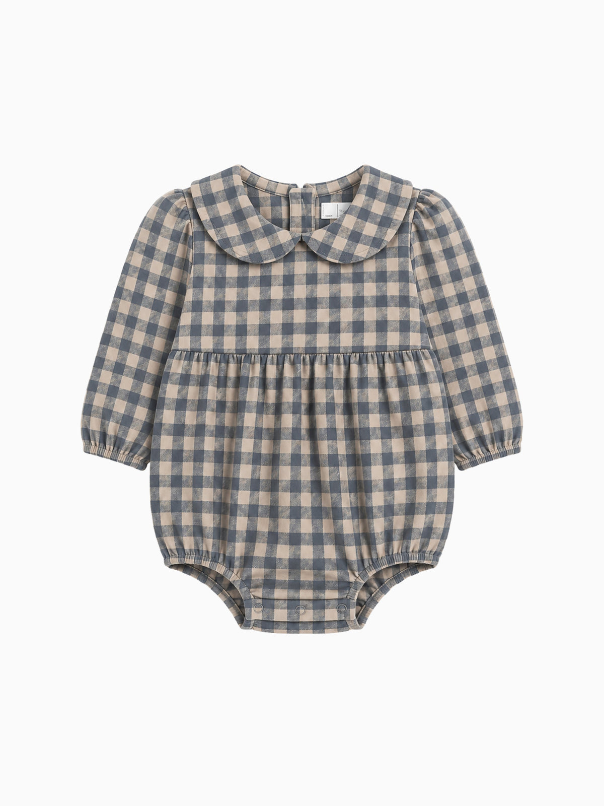 Myra Flannel Long Sleeve Bubble Romper