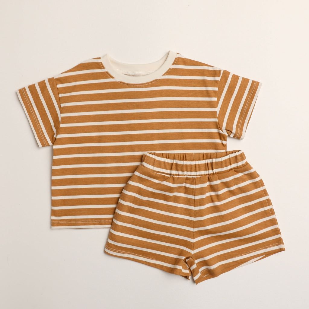 Toby Set in Apple Cinnamon Stripe