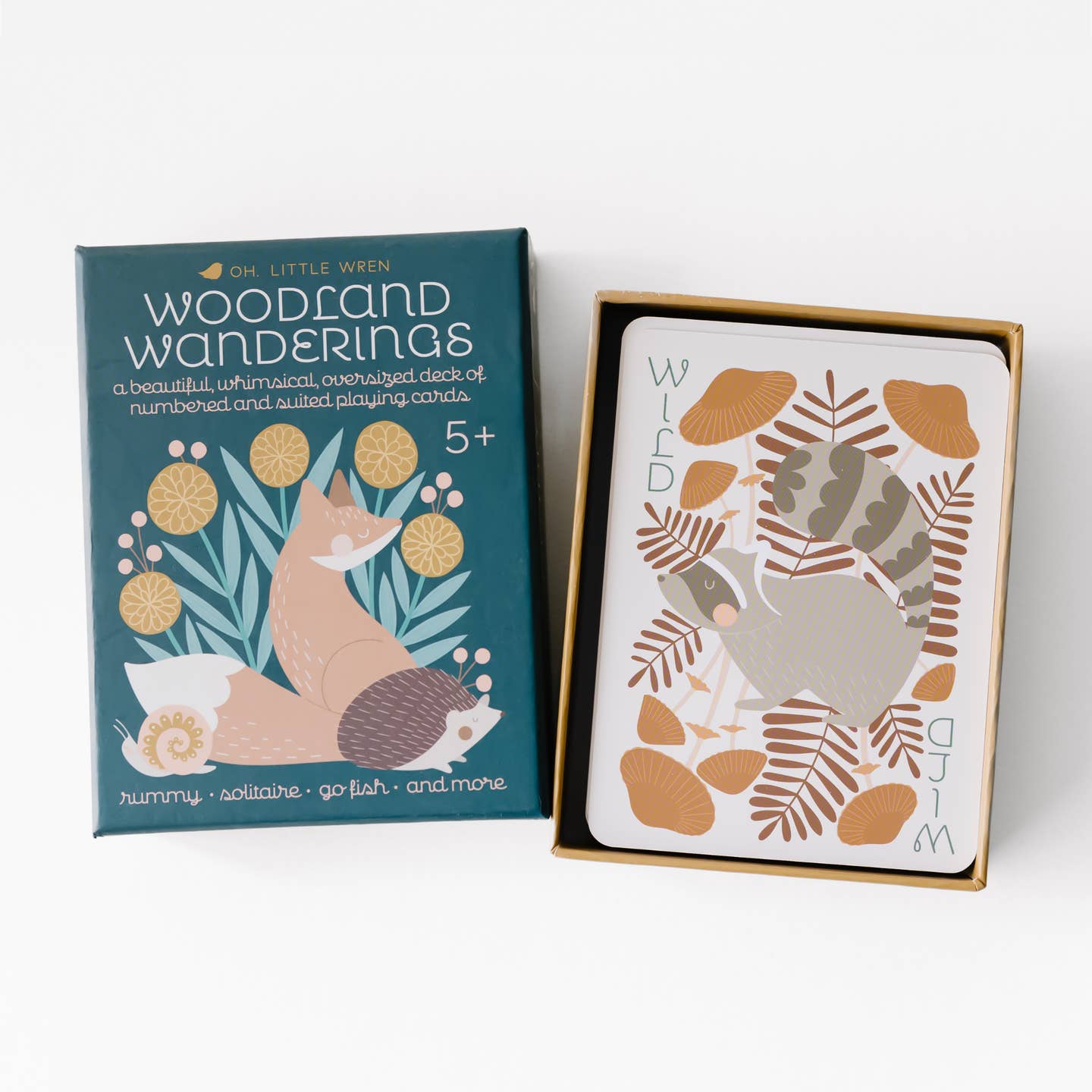 Woodland Animals Playing Cards Deck