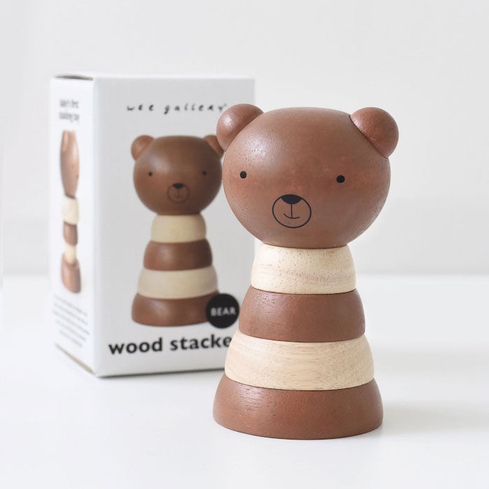 Wooden Ring Stacker
