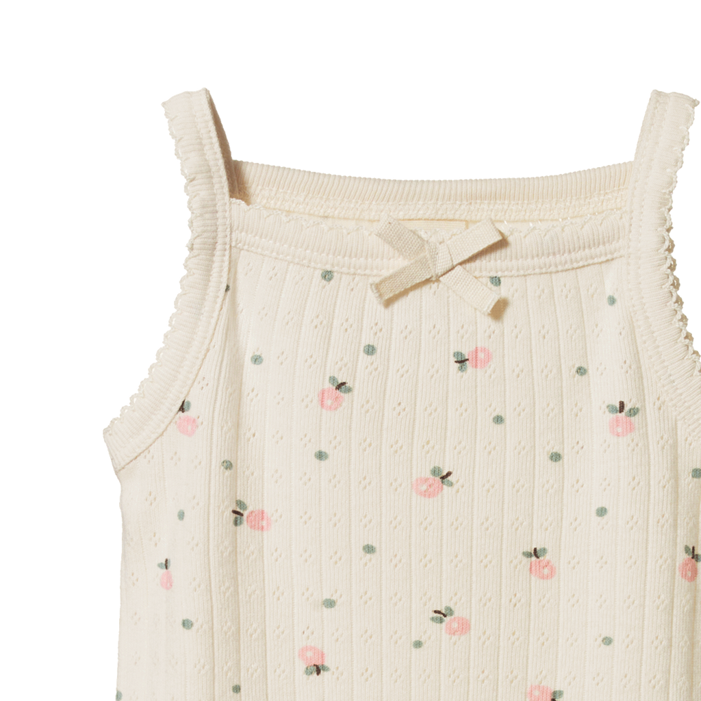 Pointelle Camisole Bodysuit