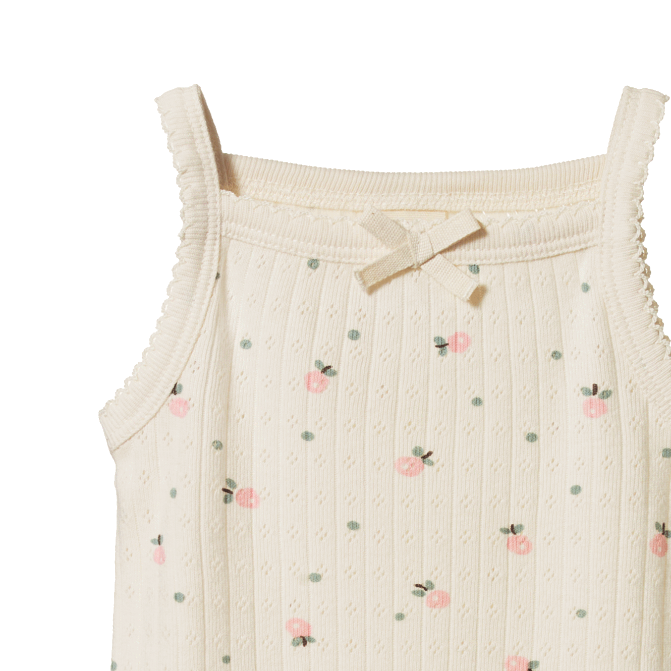 Pointelle Camisole Bodysuit