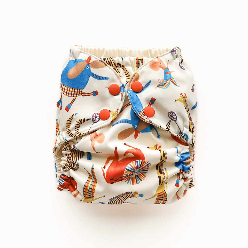 Waterproof Outer (+ Swim Diaper) - JG Circus