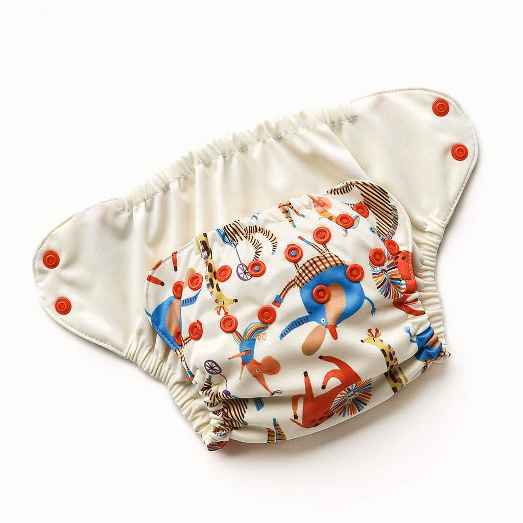 Waterproof Outer (+ Swim Diaper) - JG Circus