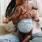 Waterproof Outer (+ Swim Diaper) - Forget-Me-Not