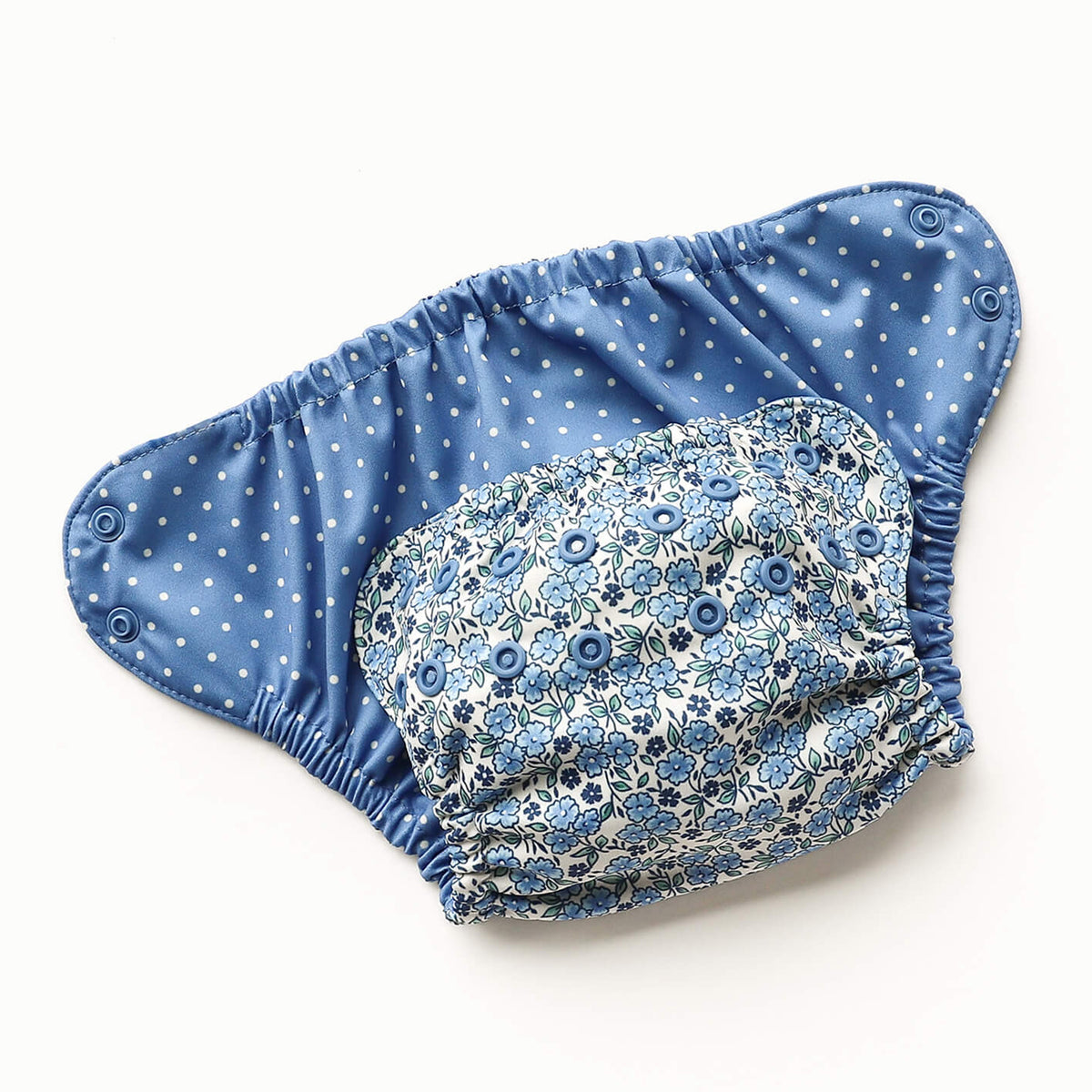 Waterproof Outer (+ Swim Diaper) - Forget-Me-Not