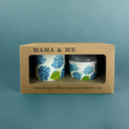 Hydrangea Mama & Me Cup Set