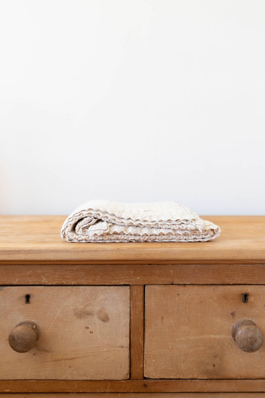Cozy Waffle Blanket - Milk