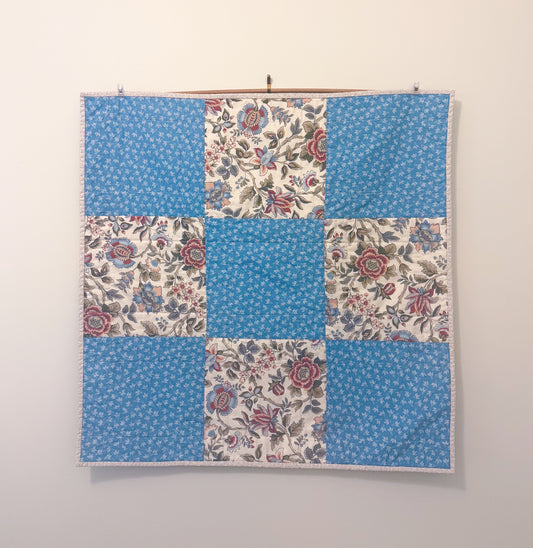 Handmade Baby Quilt - Nine Patch no. 008
