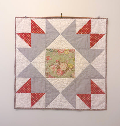 Handmade Baby Quilt - Union Star no. 009