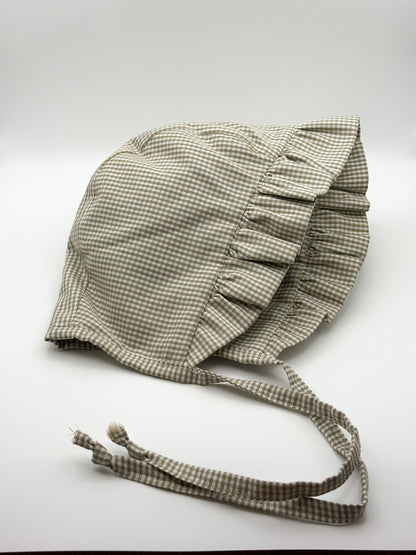 Ruffle Baby Bonnet