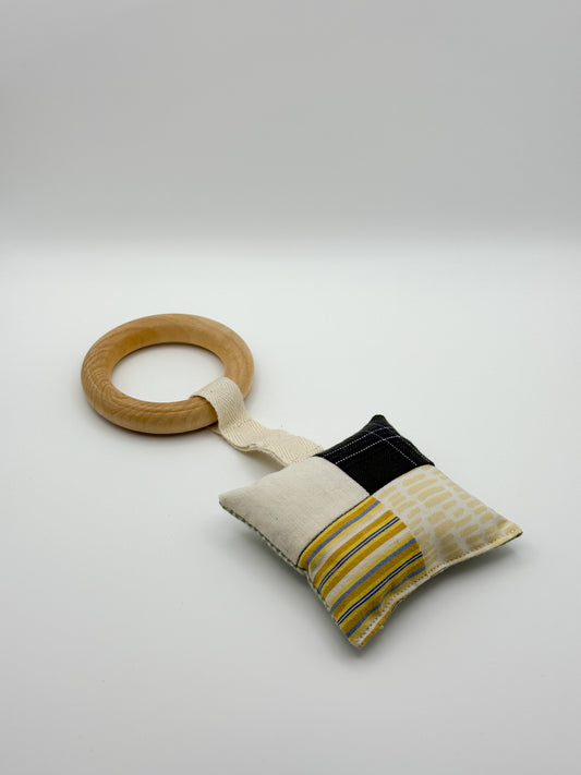 Quilt Rattle Teether