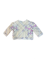 Purple Diamonds Upcyled Jacket (3T)