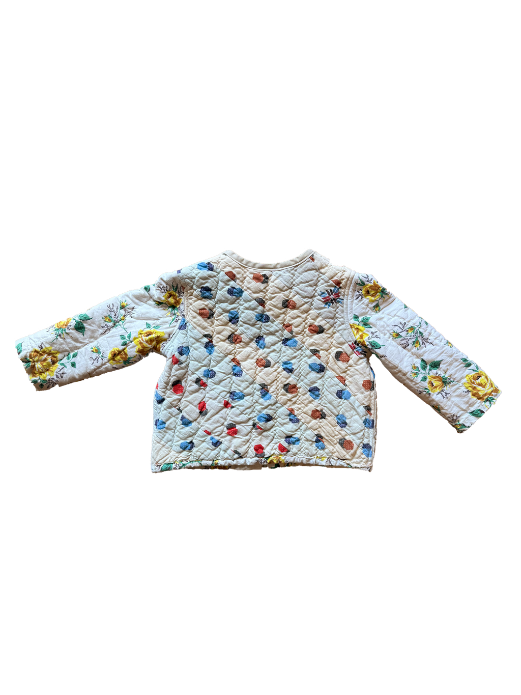 Primary Floral Upcyled Jacket (3T)