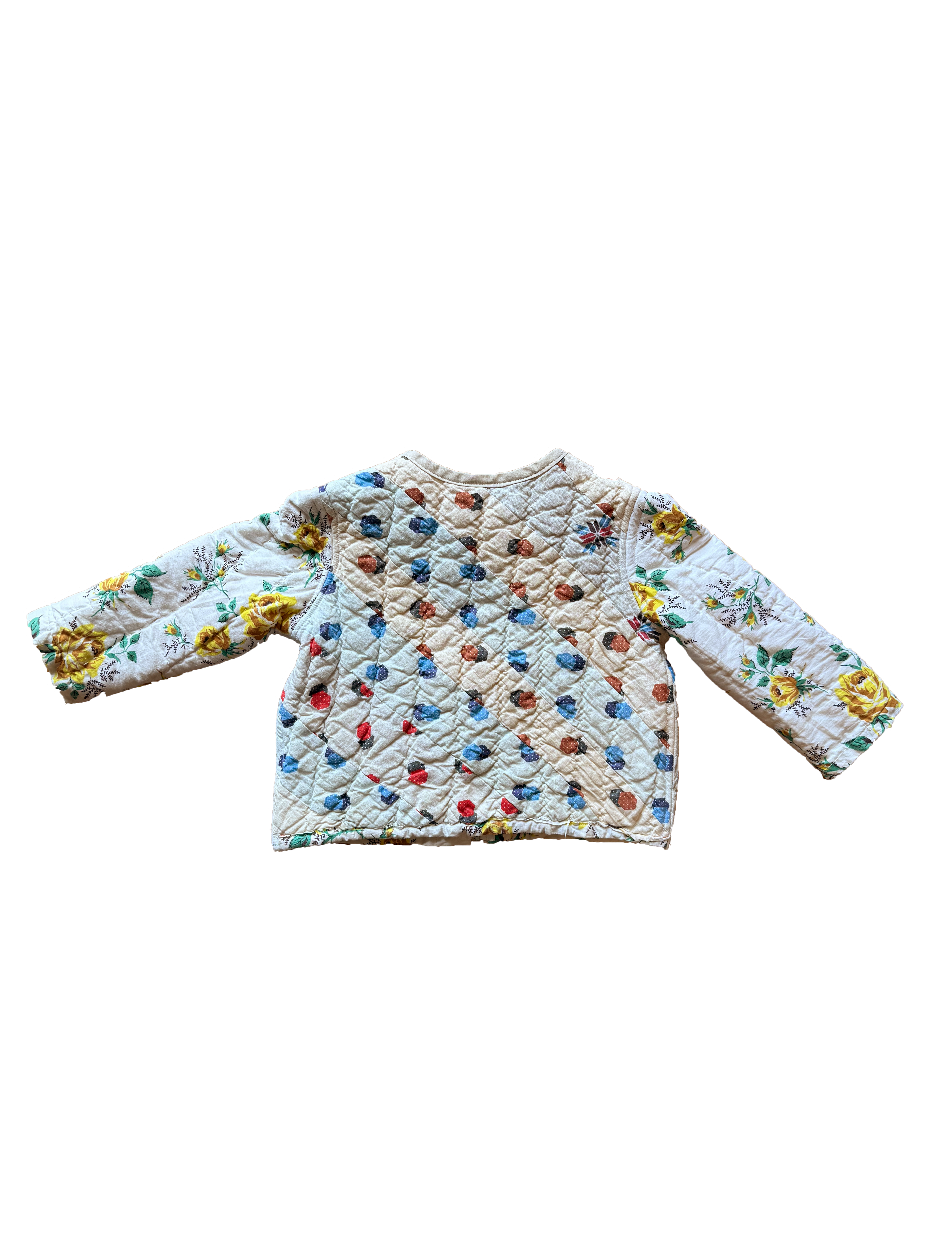 Primary Floral Upcyled Jacket (3T)