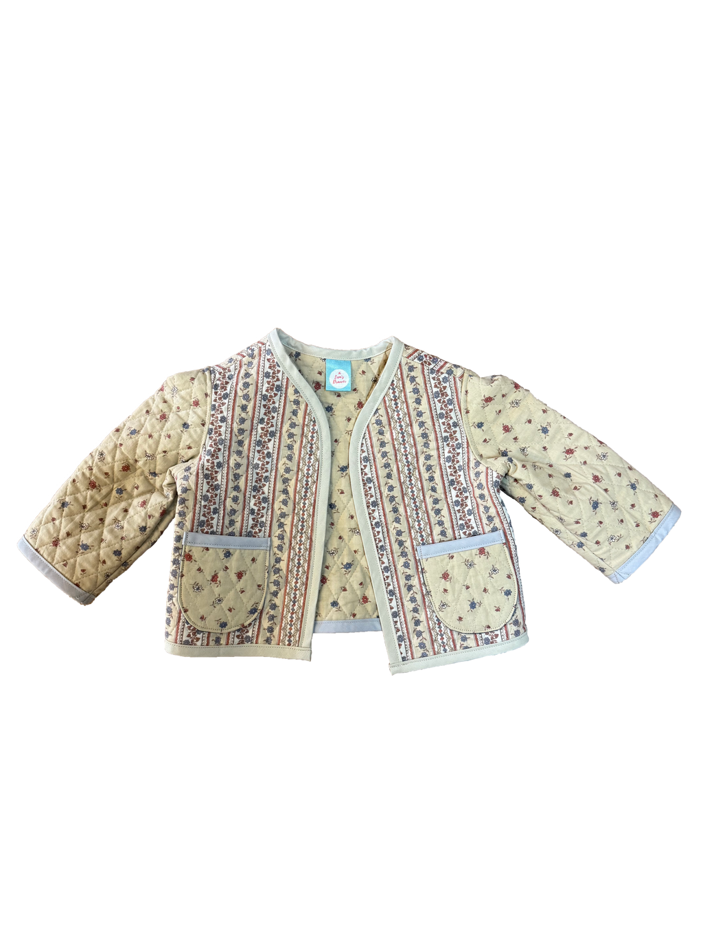 Mocha Ditzy Upcyled Jacket (2T)
