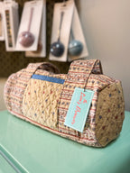 Mocha Ditzy Duffle Bag