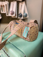 Mocha Ditzy Duffle Bag