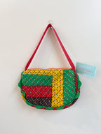 Rasta Ditzy Upcycled Purse
