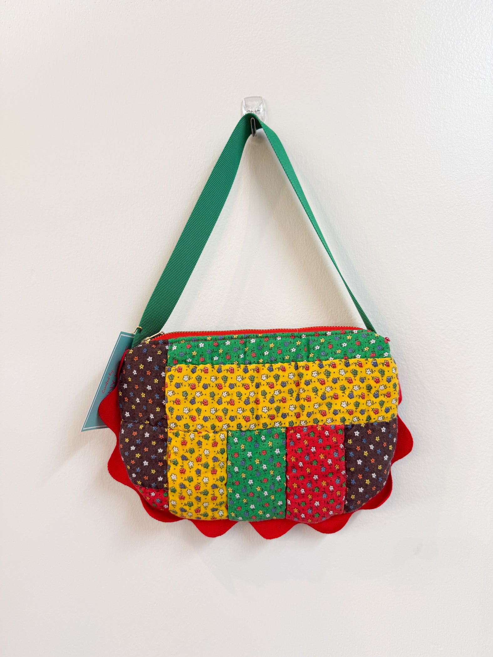 Rasta Ditzy Upcycled Purse