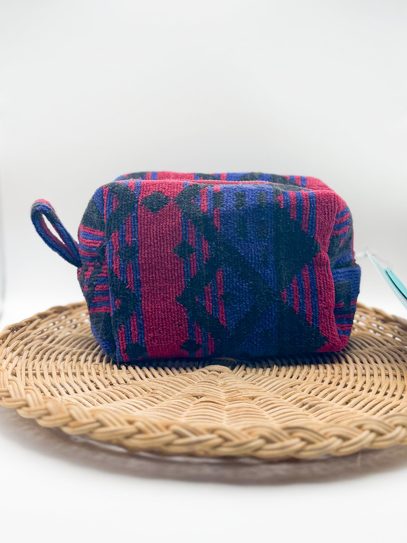 Up-cycled Zippered Towel Pouch (Small)