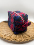 Up-cycled Zippered Towel Pouch (Small)