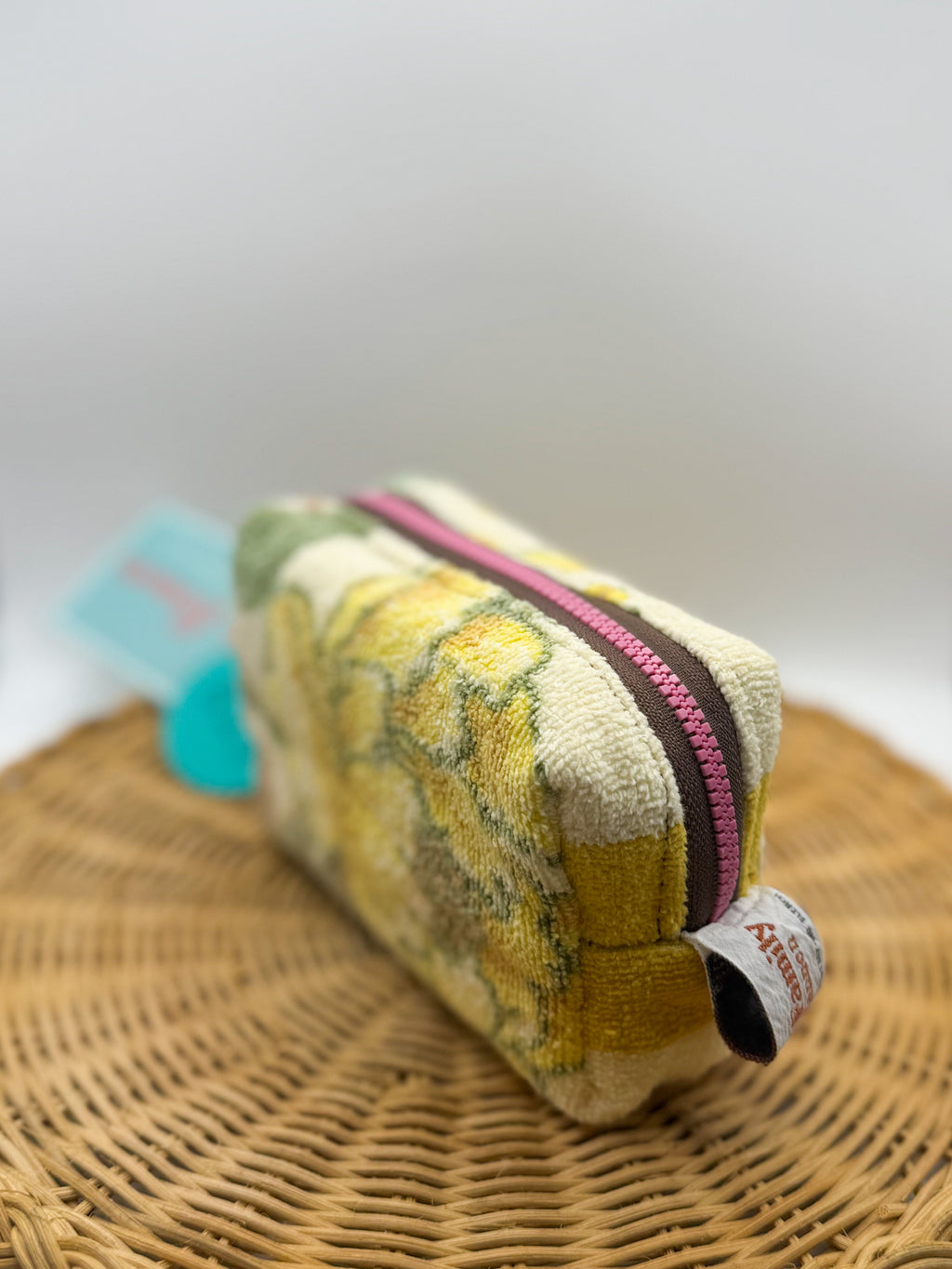 Up-cycled Zippered Towel Pouch (Small)