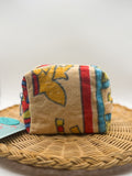 Up-cycled Zippered Towel Pouch (Small)