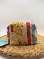 Up-cycled Zippered Towel Pouch (Small)