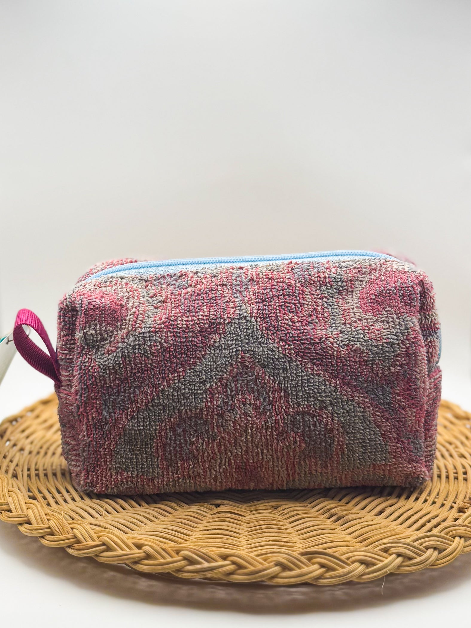 Up-cycled Zippered Towel Pouch (Small)
