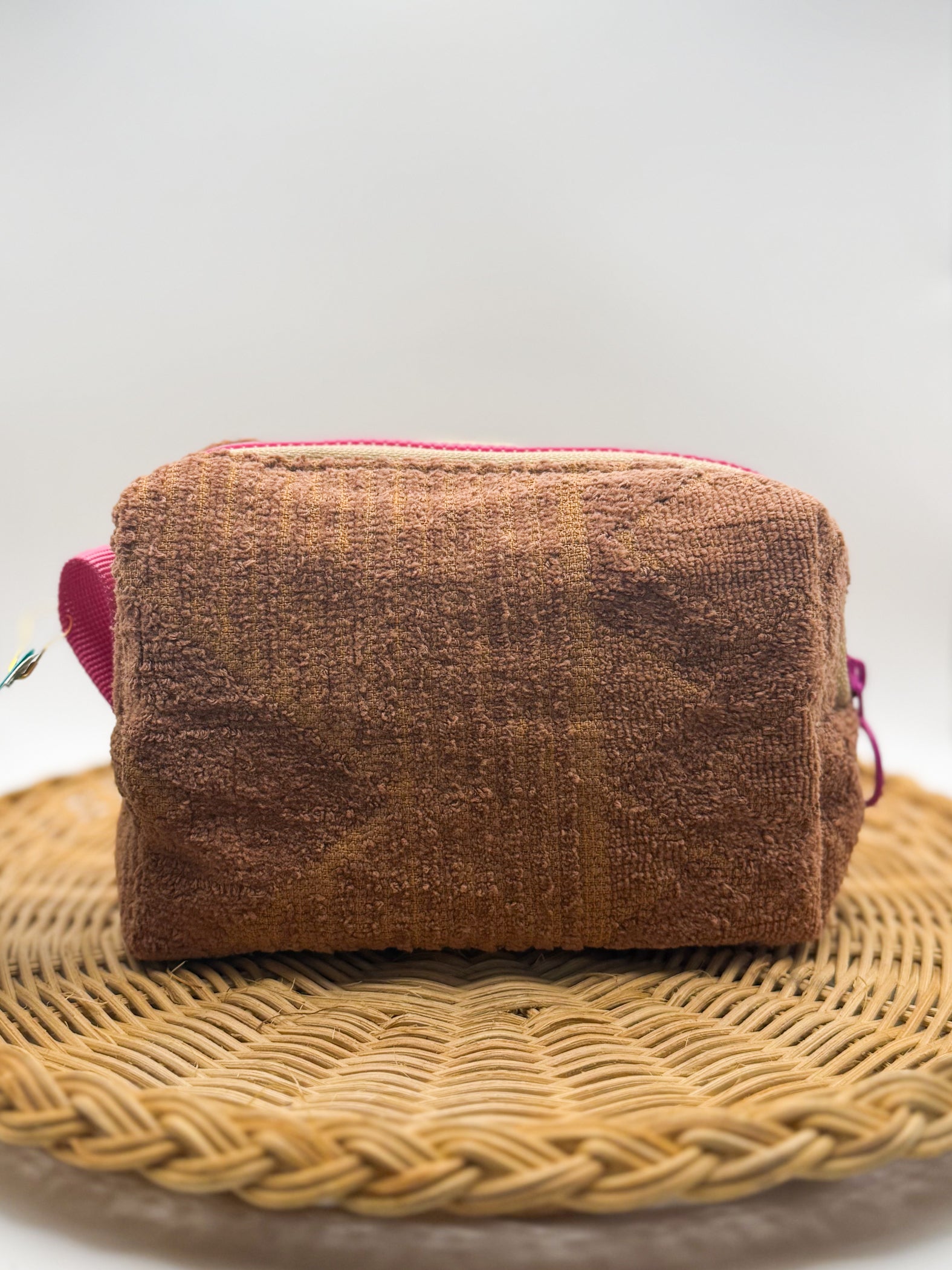 Up-cycled Zippered Towel Pouch (Small)