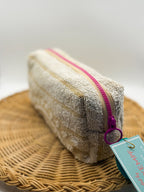 Up-cycled Zippered Towel Pouch (Small)