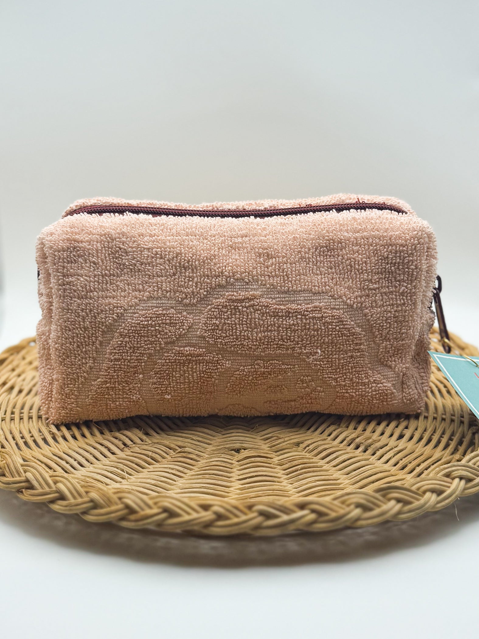 Up-cycled Zippered Towel Pouch (Small)