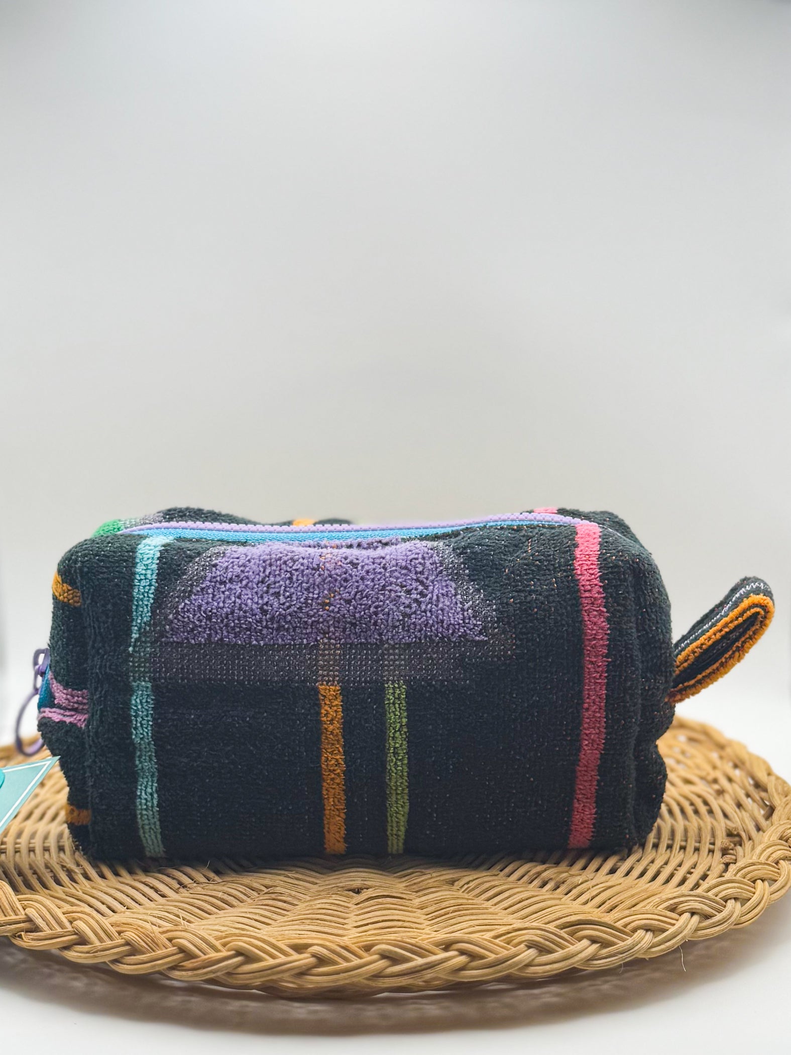 Up-cycled Zippered Towel Pouch (Small)