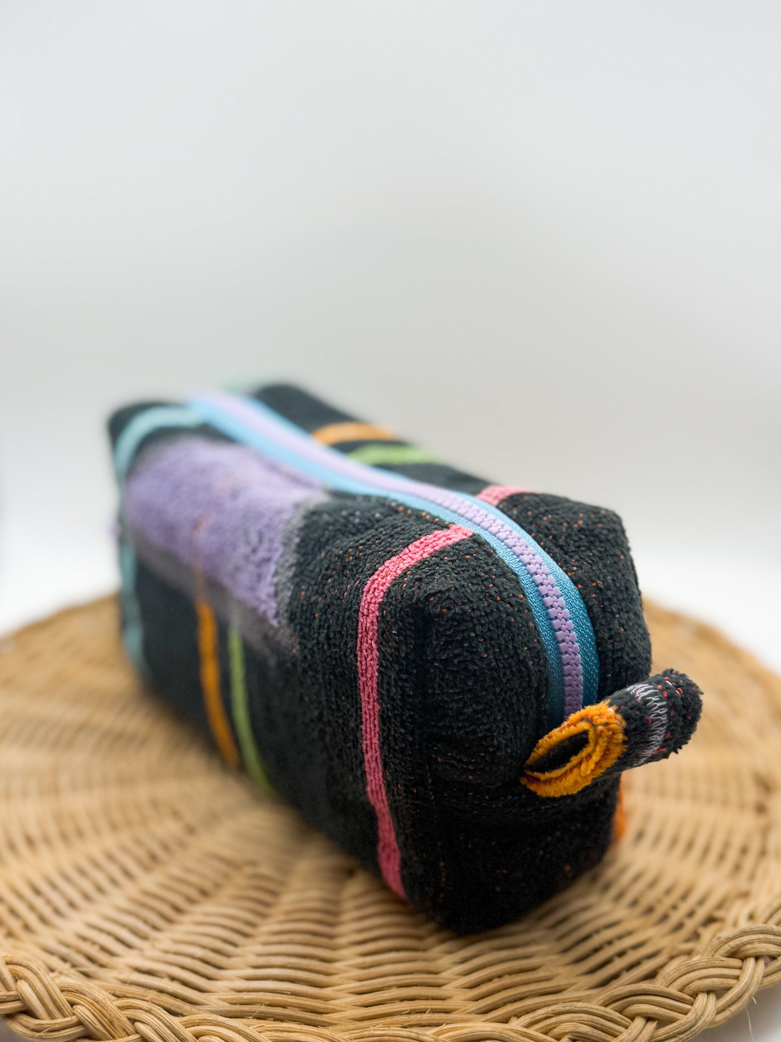 Up-cycled Zippered Towel Pouch (Small)