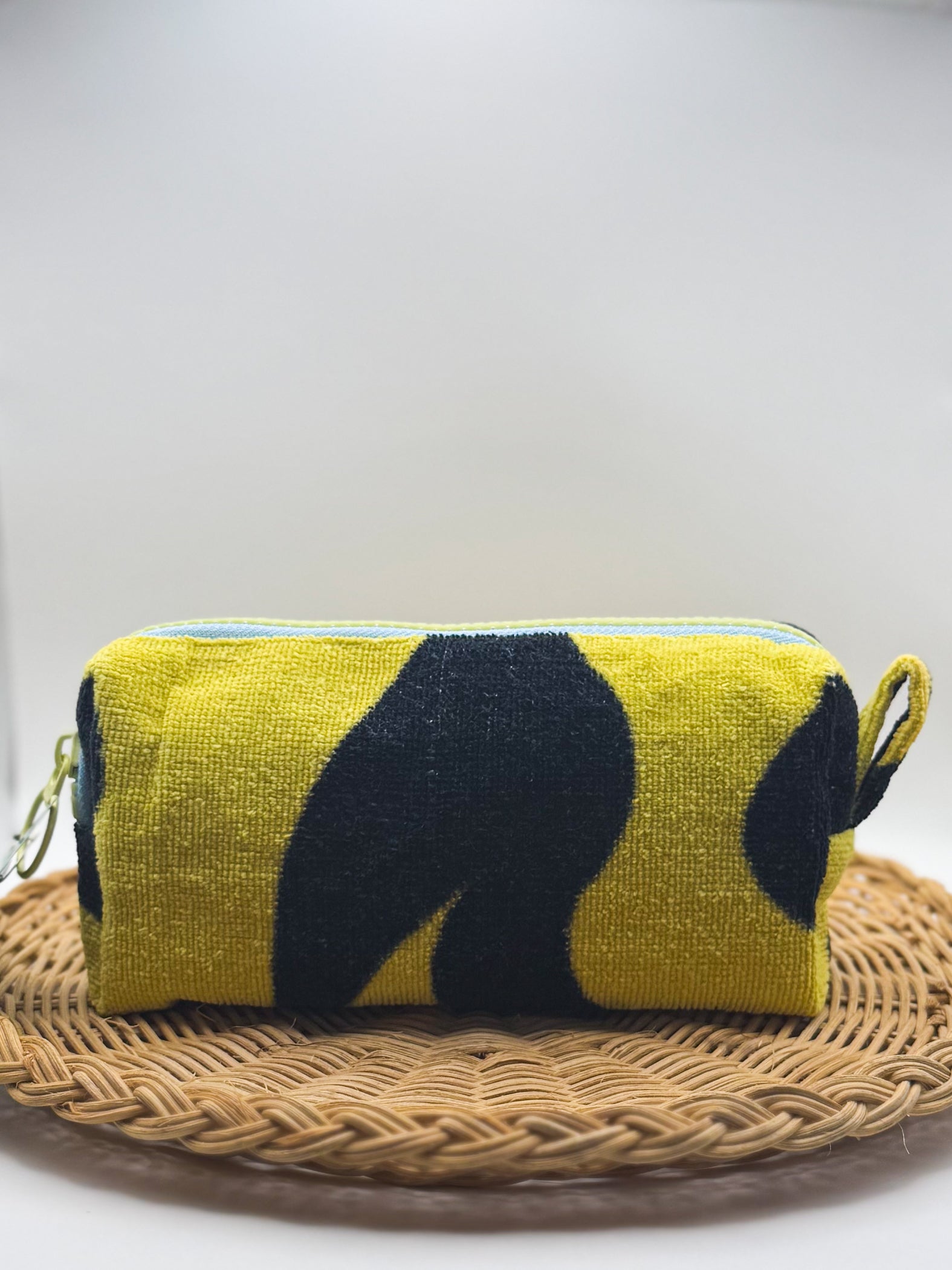 Up-cycled Zippered Towel Pouch (Small)