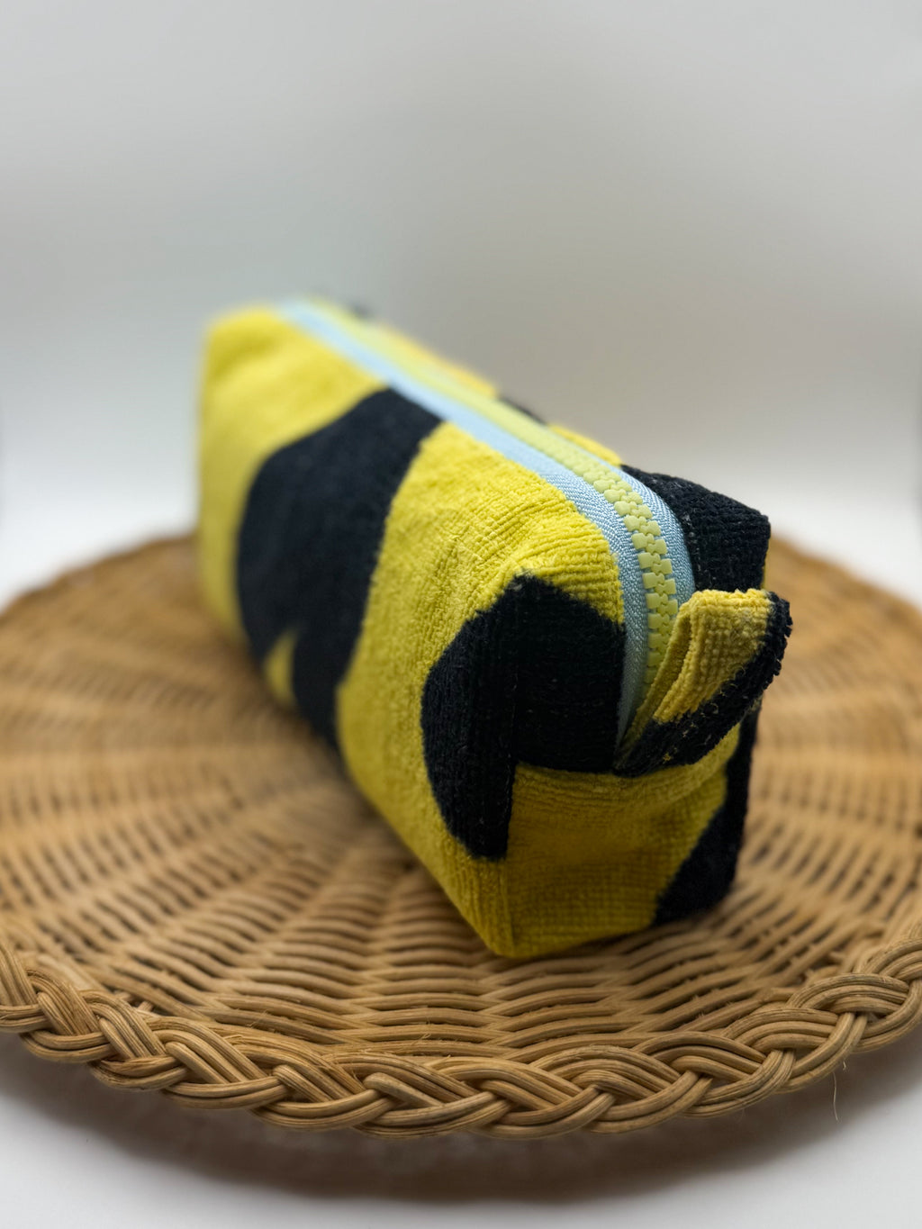 Up-cycled Zippered Towel Pouch (Small)