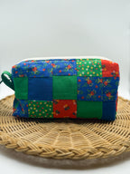 Up-cycled Zippered Quilt Pouch (Small)
