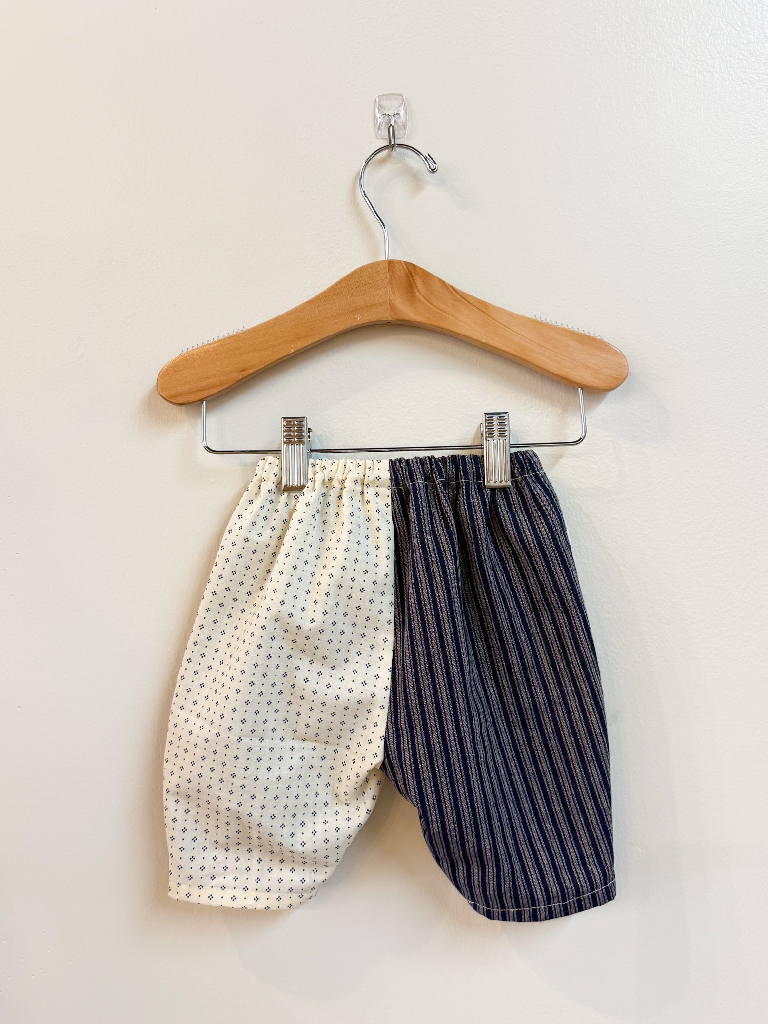 Patchwork Barrel Leg Baby Pants
