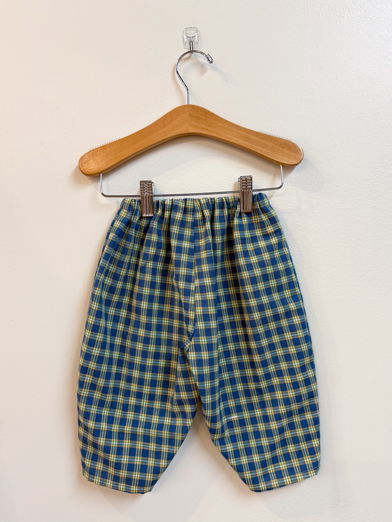 Vintage Patchwork Barrel Leg Baby Pants (12-18m)