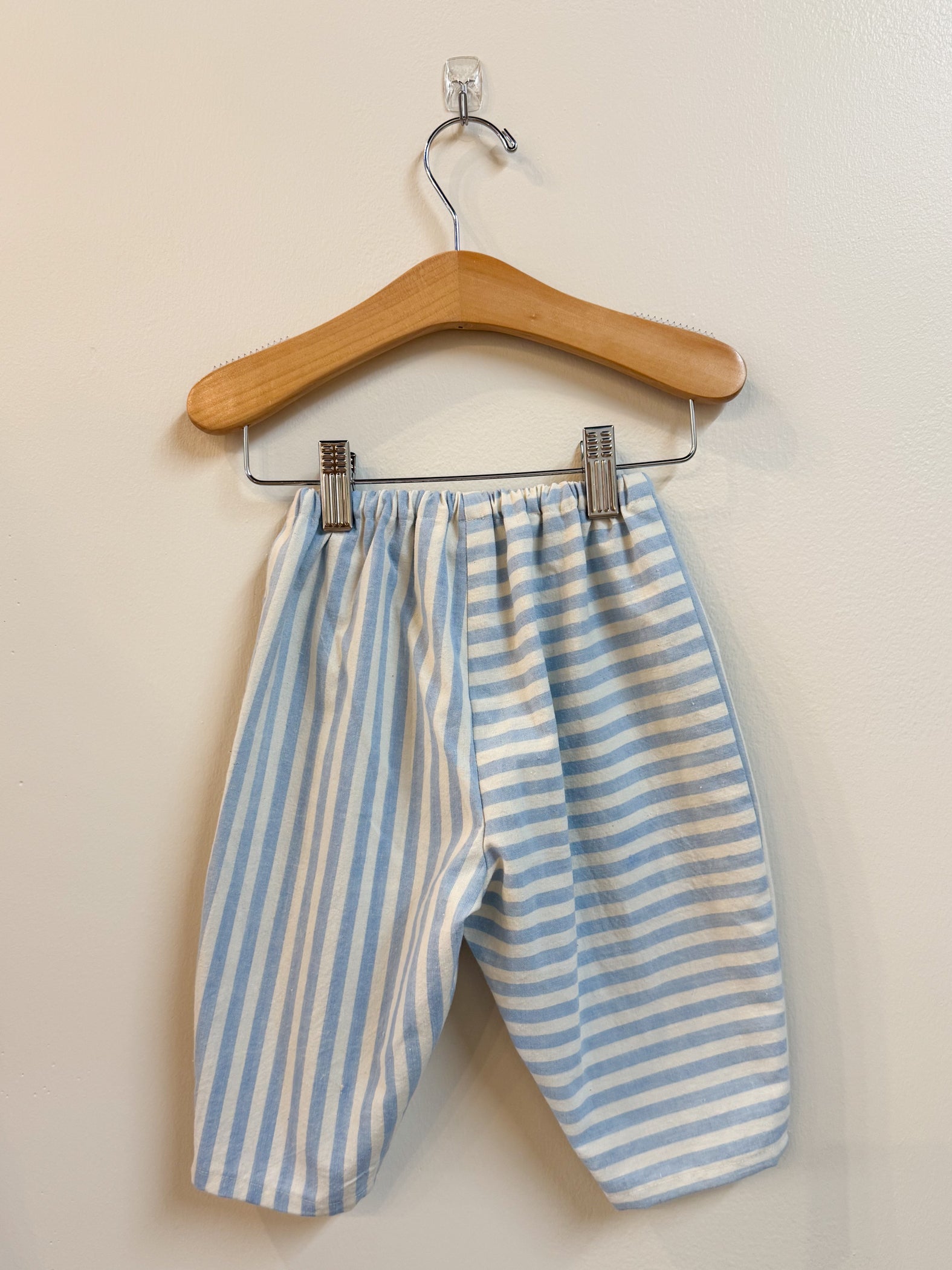 Tomato Patchwork Barrel Leg Baby Pants (12-18m)